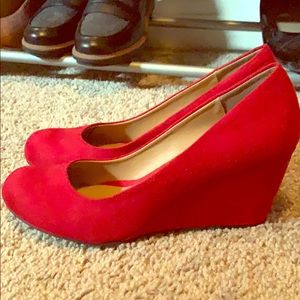 Red wedges